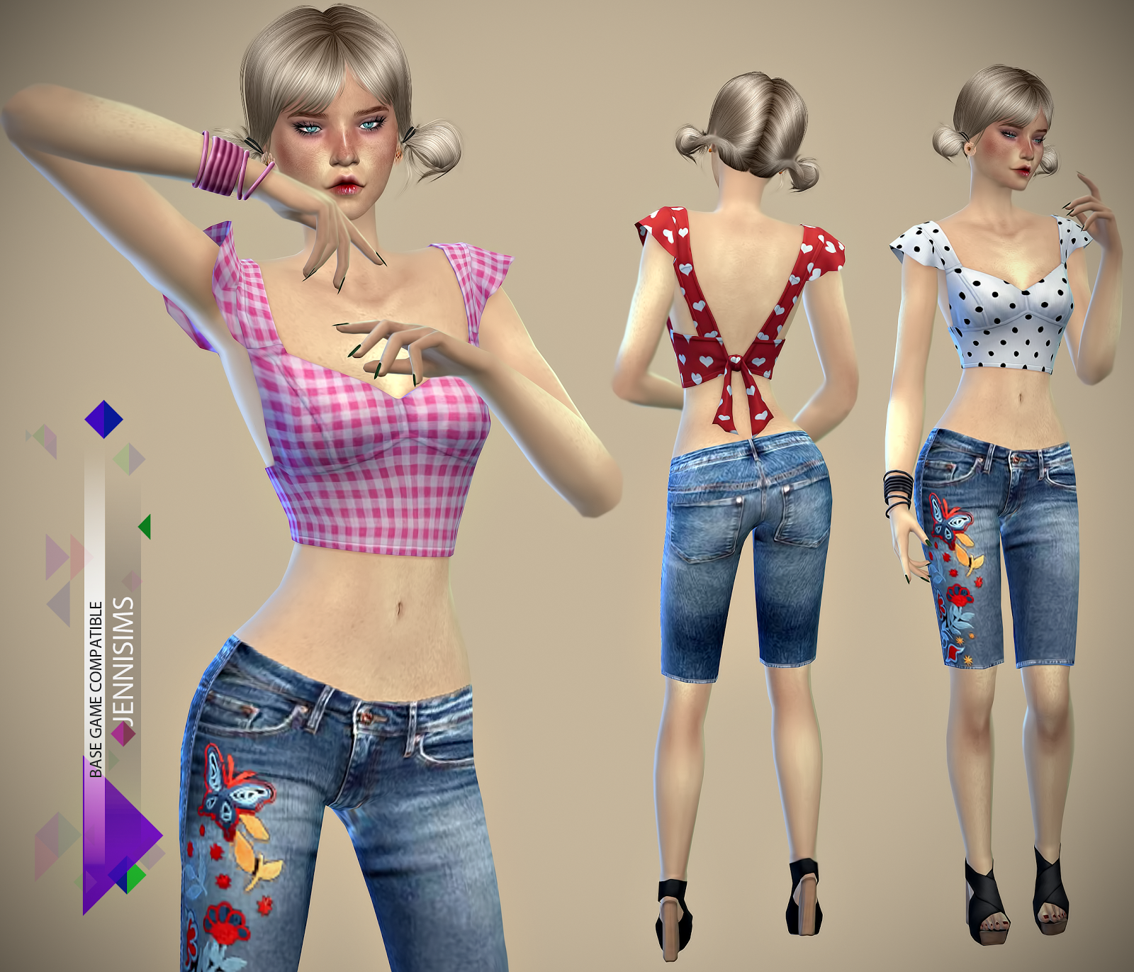 Downloads sims 4:Base Game compatible Top | JenniSims