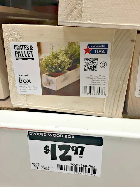 Long wood box Home Depot