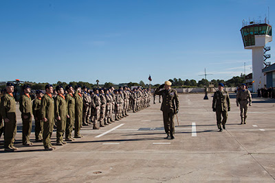 El Batallón de Helicópteros de Emergencias II celebra el cuarto aniversario de su creación.