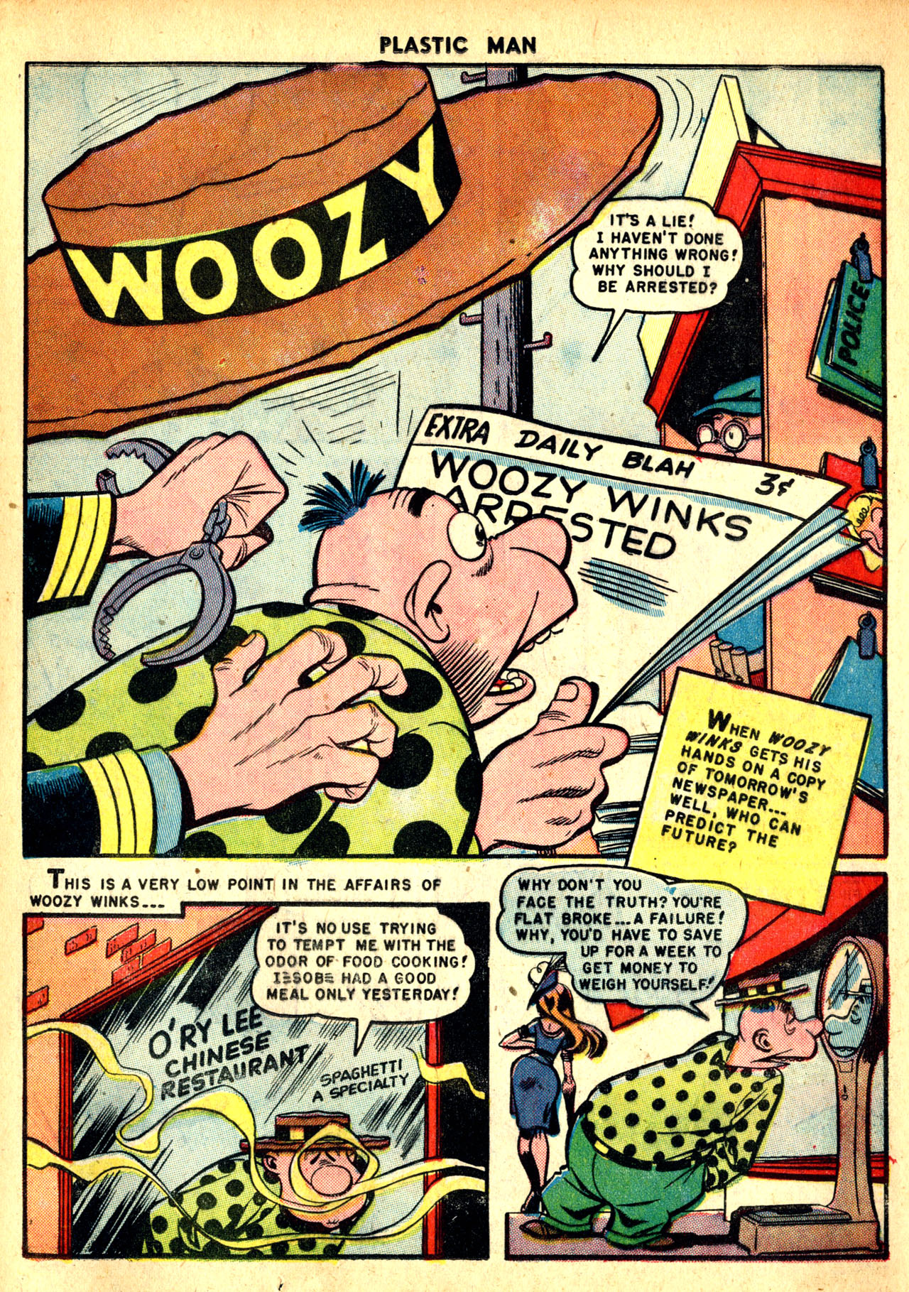 Read online Plastic Man (1943) comic -  Issue #23 - 13