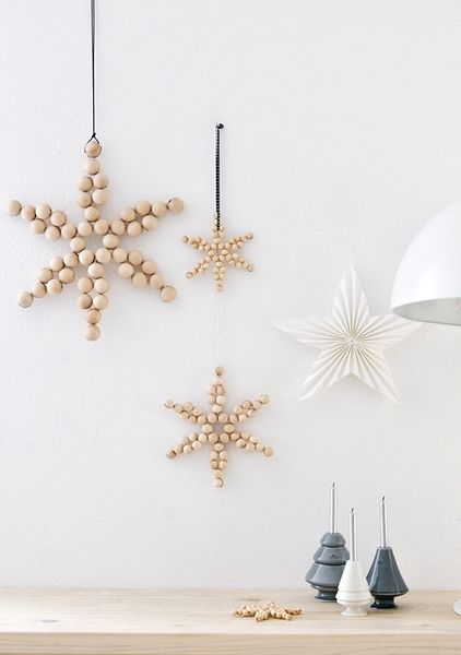 Inspiración para una decoración de Navidad nórdica