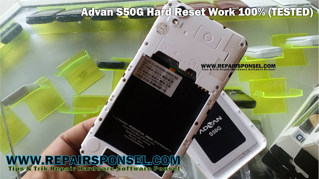 Hard Reset Advan S50G Work 100% (TESTED)
