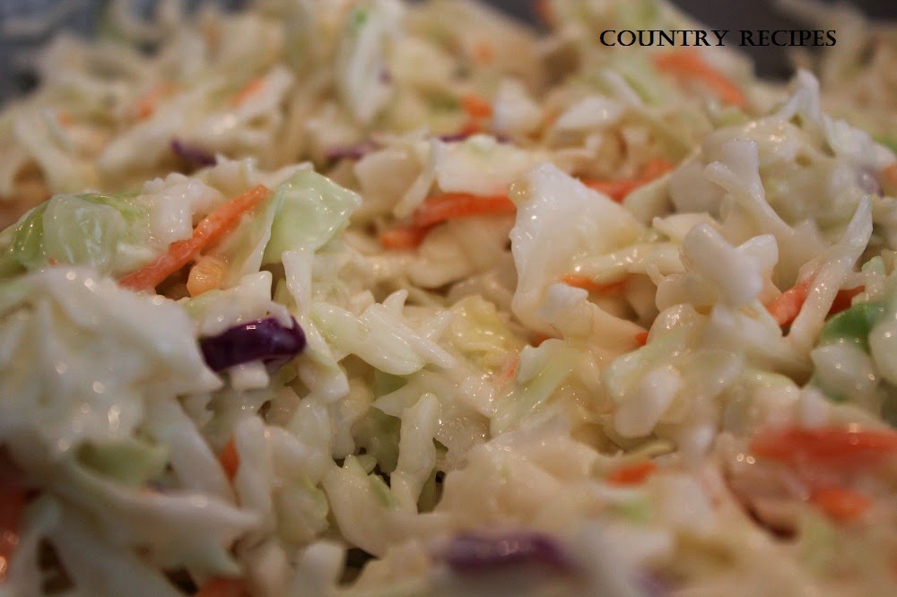 Country Coleslaw Country Recipes Style Country Recipes