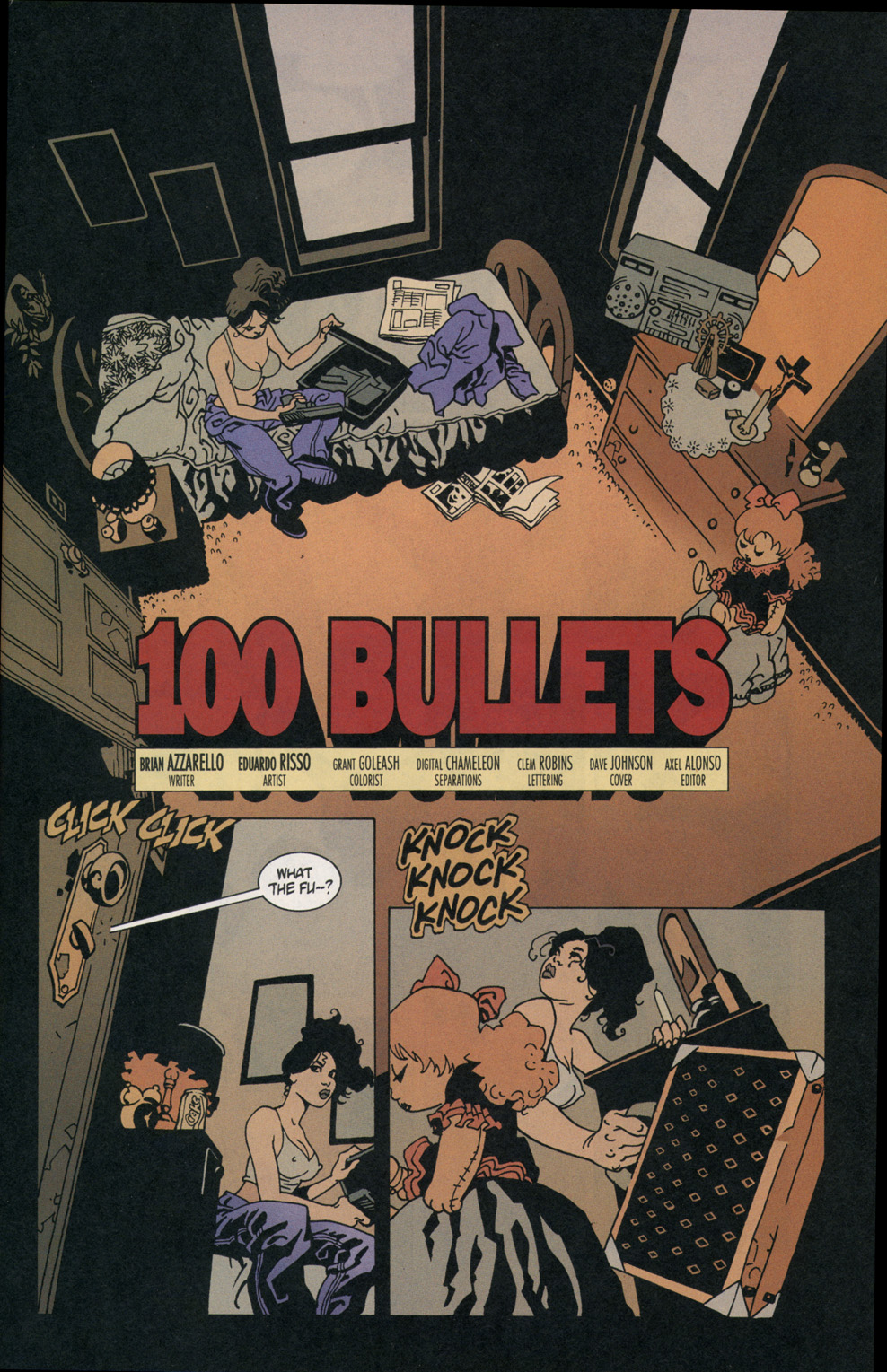 Read online 100 Bullets comic -  Issue #2 - 2