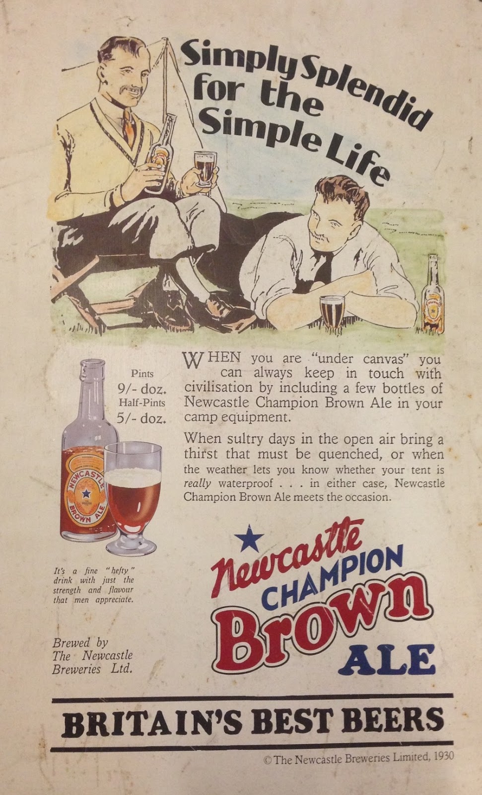 The Vicar Died Laughing Sourdough with Newcastle Brown Ale