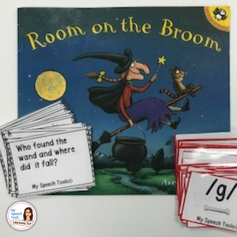 My Speech Tools Speech and Language Activities for "Room on the Broom"