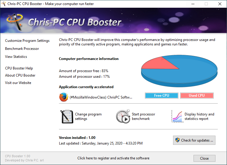 Chris-PC CPU Booster v2.03.09 Full