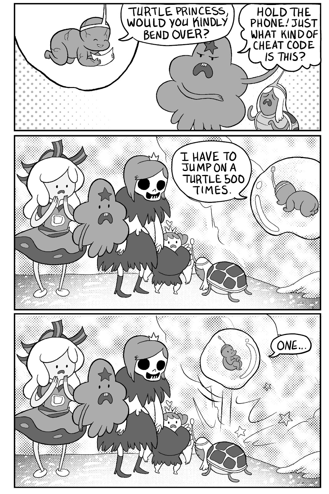 Read online Adventure Time: Pixel Princesses comic - Issue # Full - 84