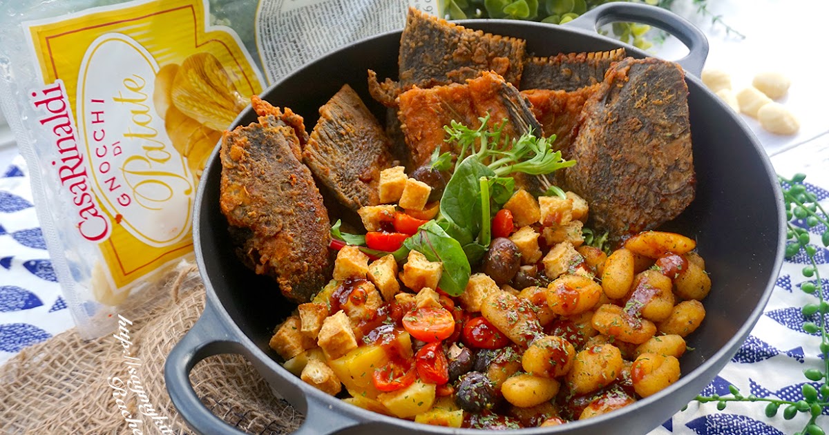 Say My Kitchen Deep Fried Fish Heads & Bones with Gnocchi