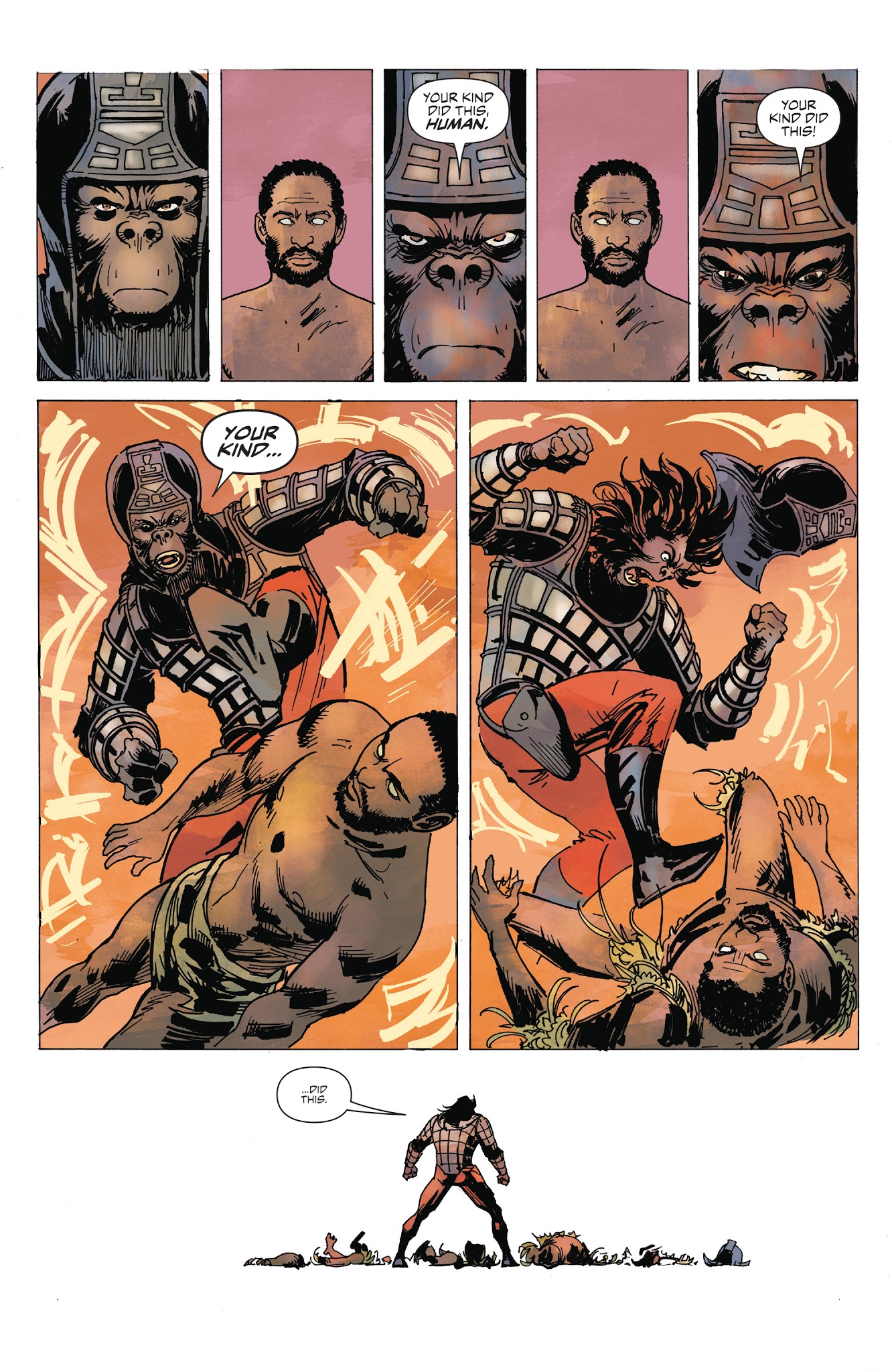 Read online Planet of the Apes: Ursus comic -  Issue #5 - 11