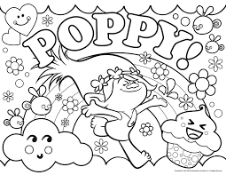 Troll coloring page 6
