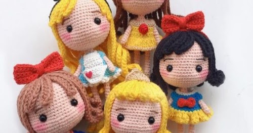 crochet disney princess dolls patterns free