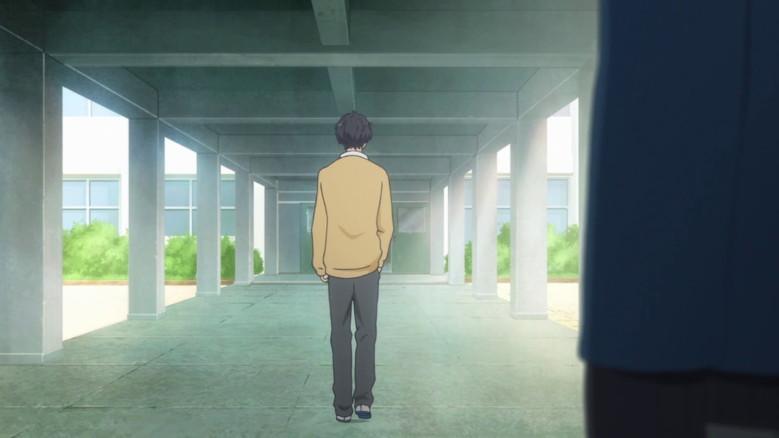 There are also constant images of Mabuchi’s back and Futaba always seem to ...