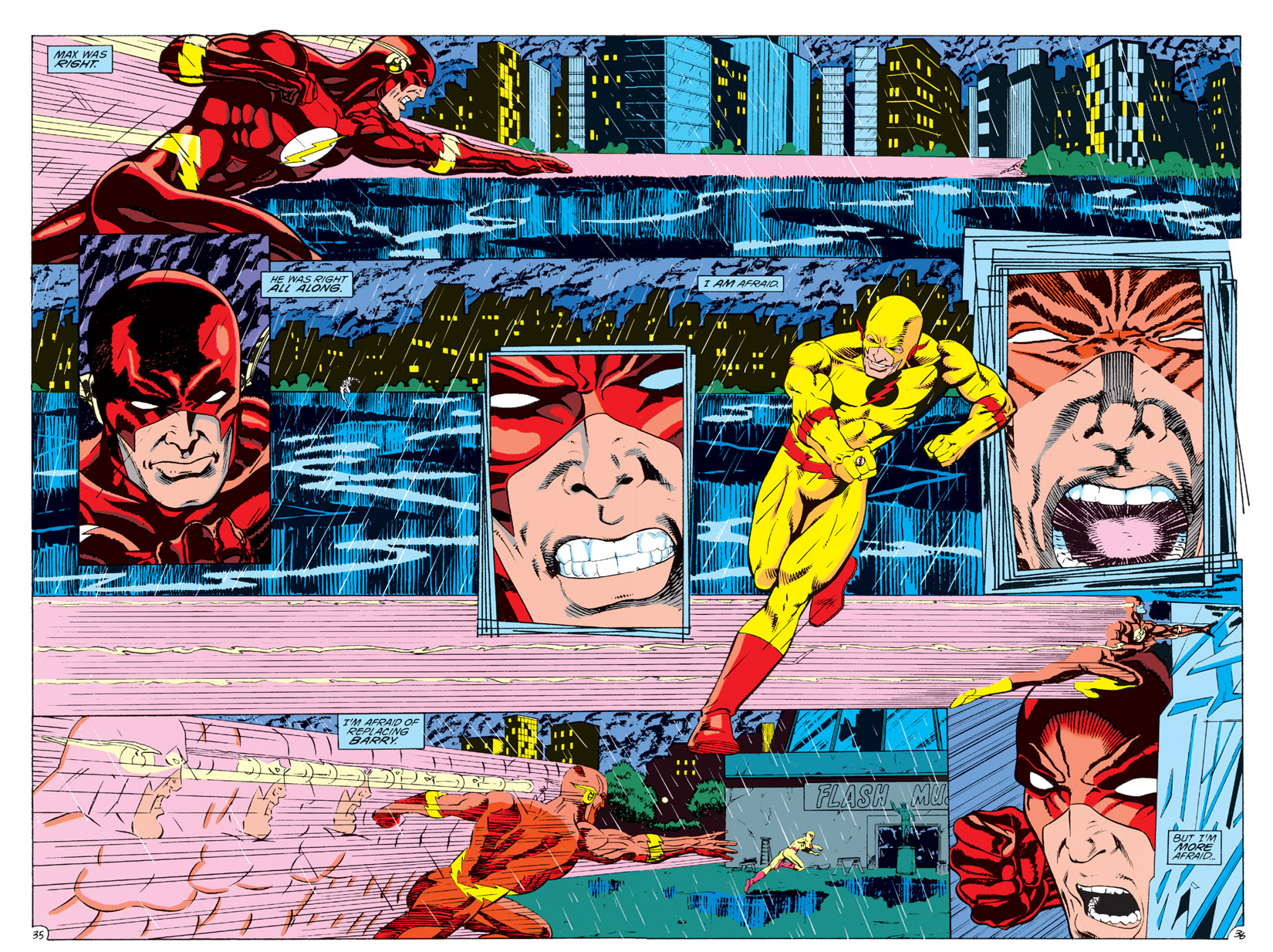 Read online The Flash (1987) comic -  Issue #79 - 35