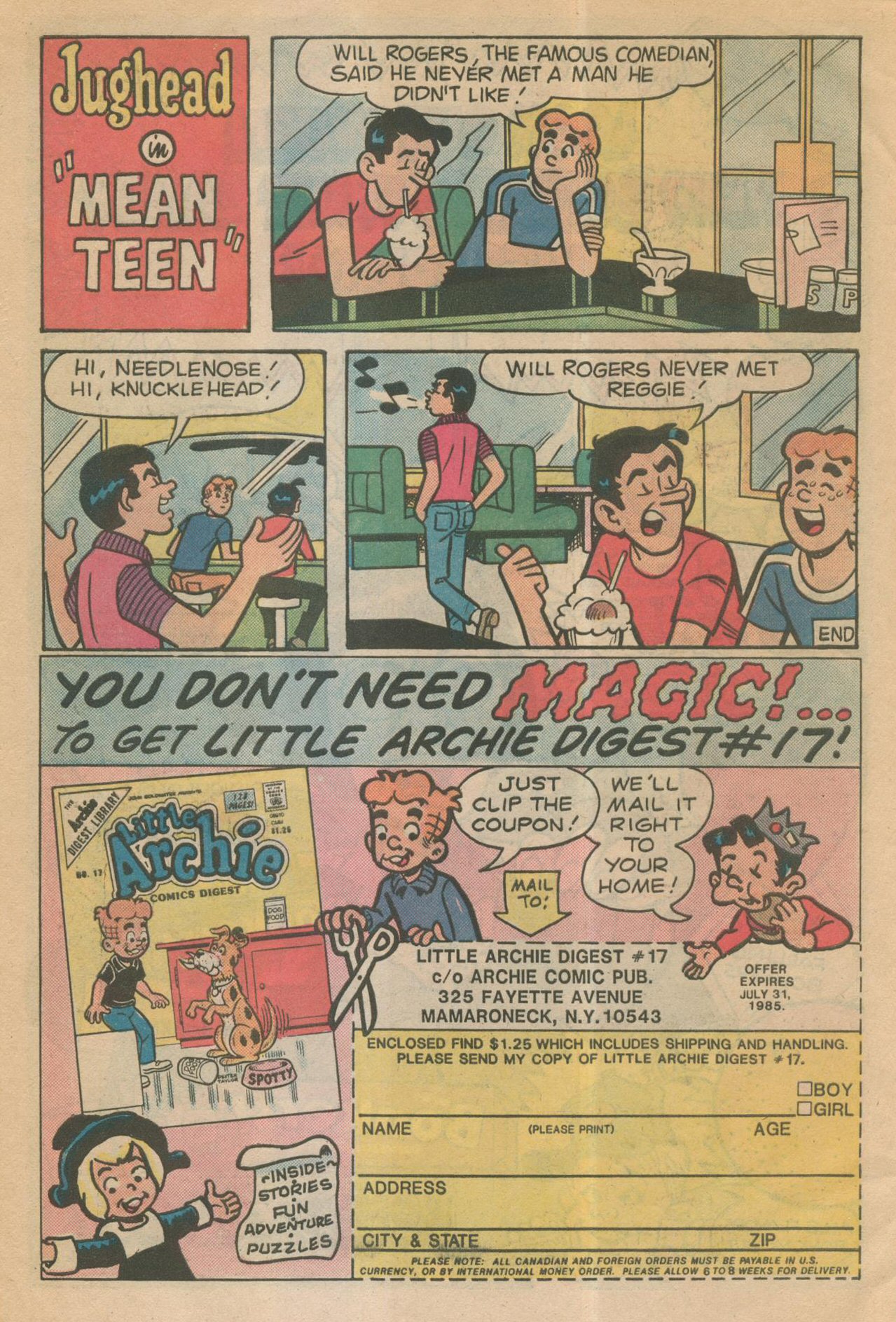 Read online Archie at Riverdale High (1972) comic -  Issue #103 - 10