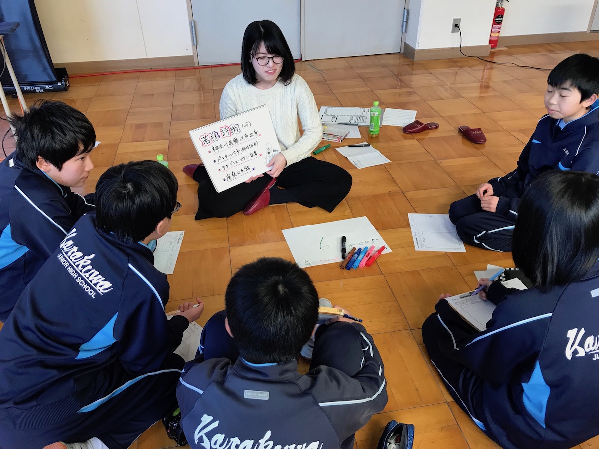 気仙沼市立唐桑中学校 「ミライブラリー」