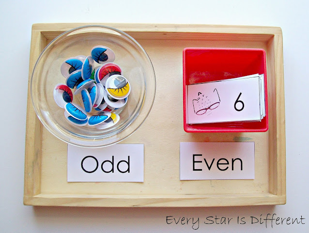 Odd & Even Numbers with Eye Counters