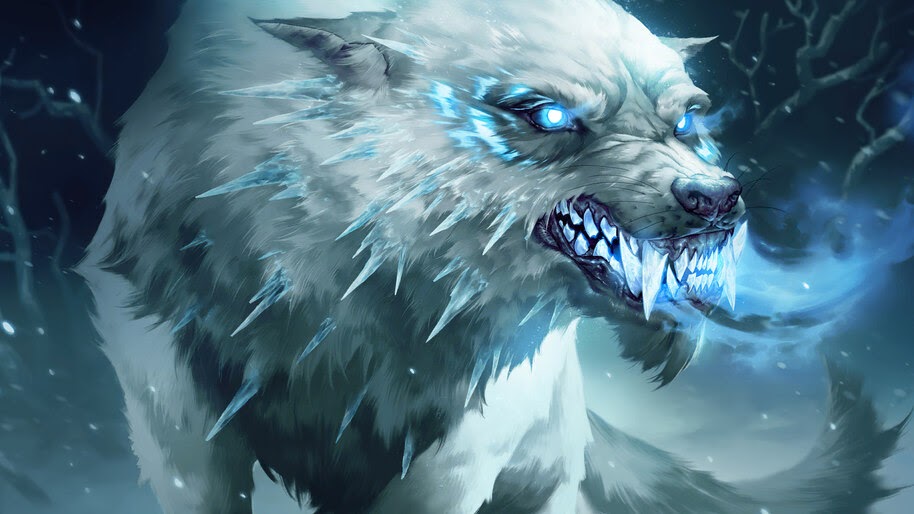 Rimefang Wolf, Legends of Runeterra, 4K, #3.1813