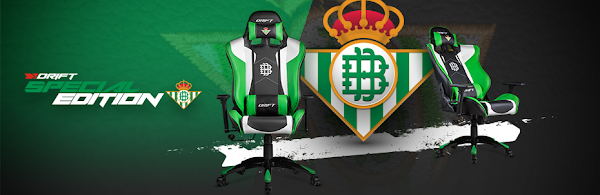 Drift presenta la silla oficial del Real Betis Balompié