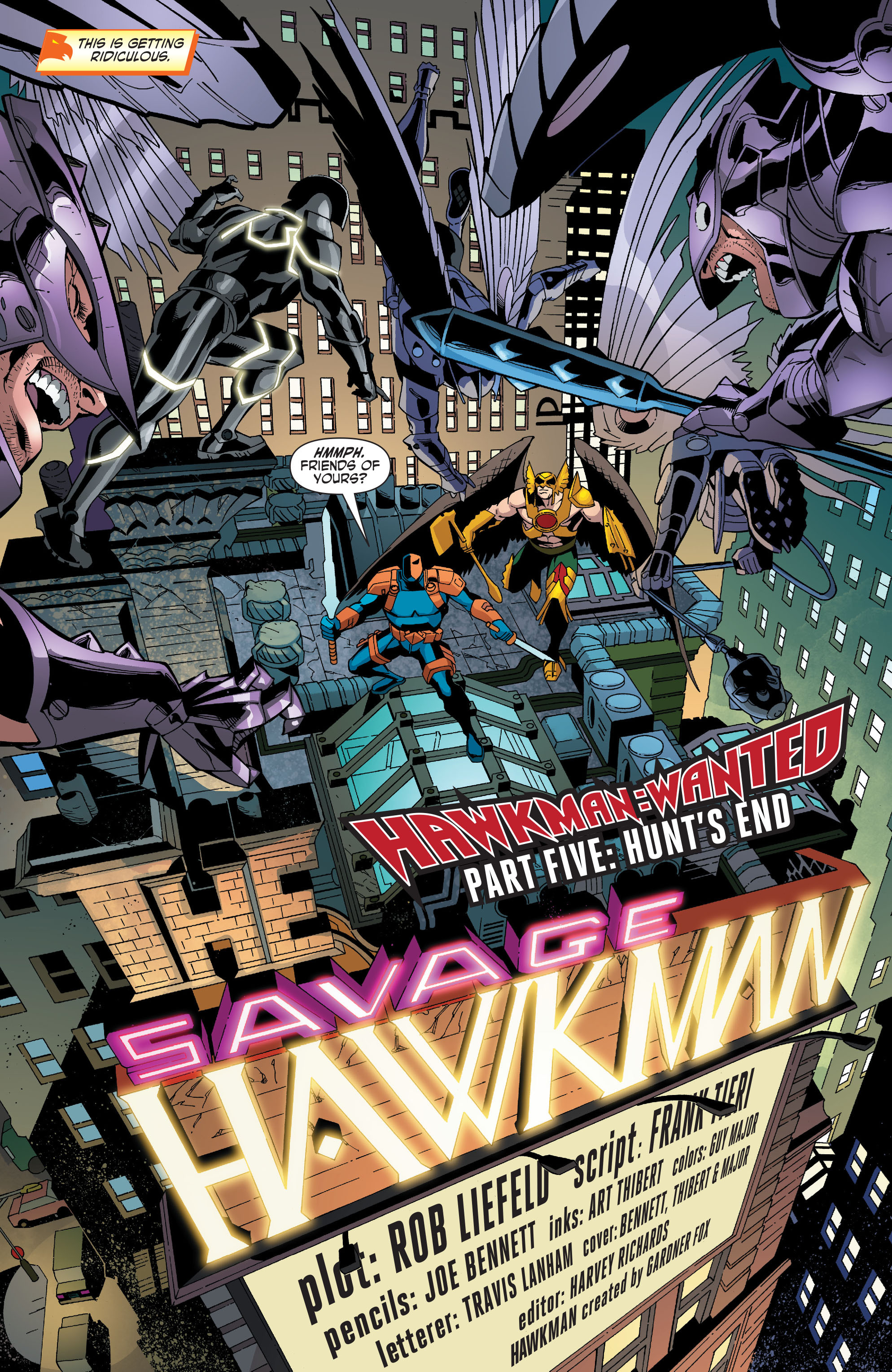 Read online The Savage Hawkman comic -  Issue #15 - 2