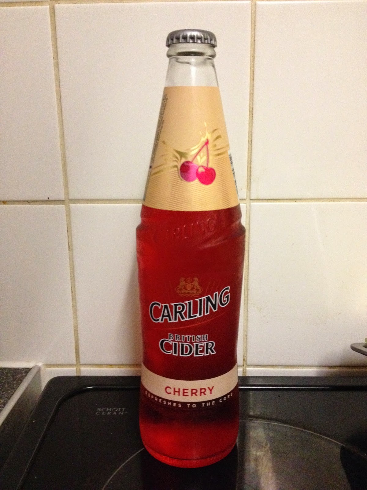 A Review A Day Today's Review Carling Cherry Cider