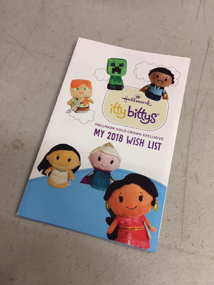 Itty Bittys Corner 2018 Checklist in stores!
