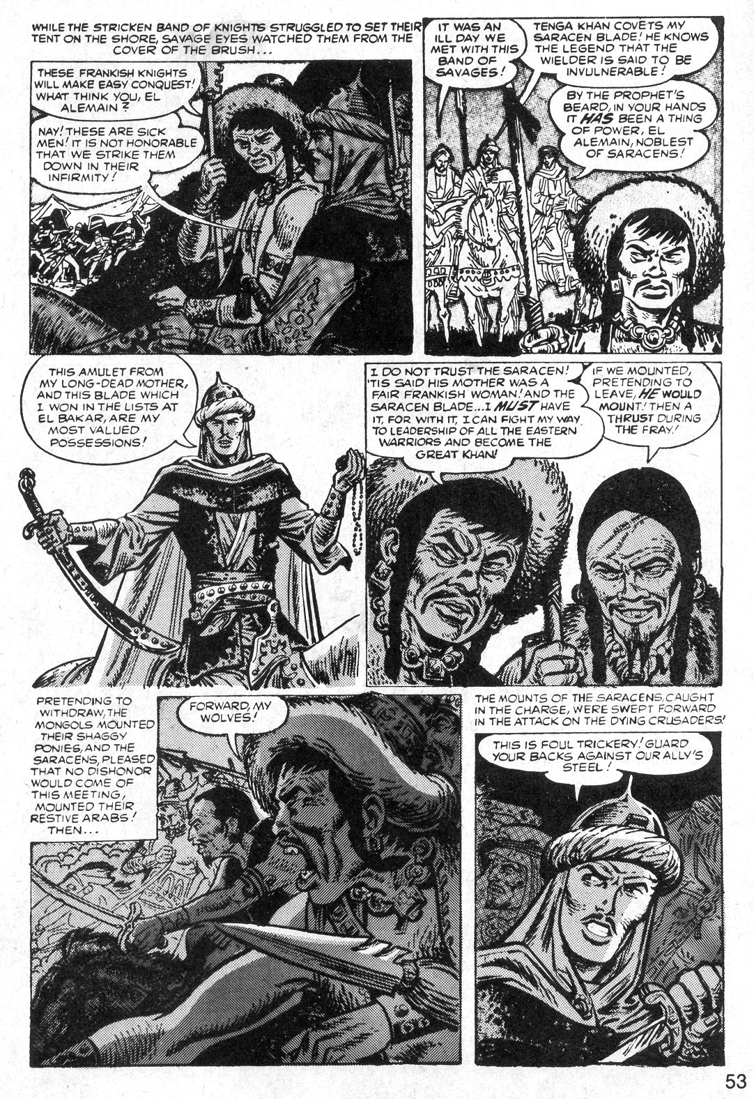 Read online Savage Tales comic -  Issue #2 - 53