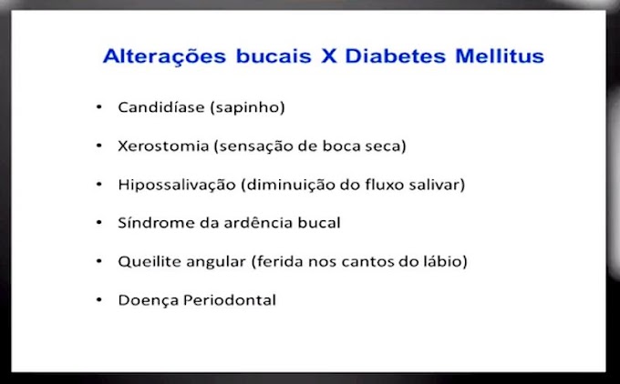 WEBINAR: Saúde Bucal e Diabetes Mellitus - Profa. Ma. Nayra Rodrigues