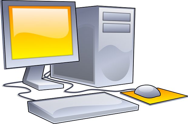 install external hard drive inside computer clipart