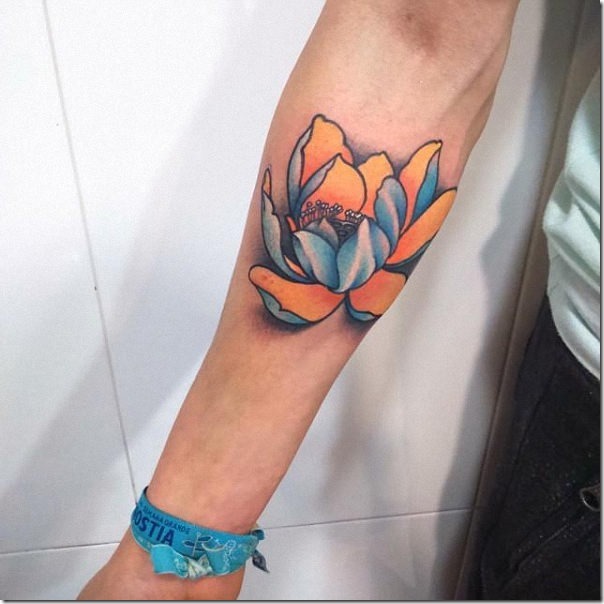 Tatuagens femininas de flor de lótus Tatuagens femininas de flor de lótus