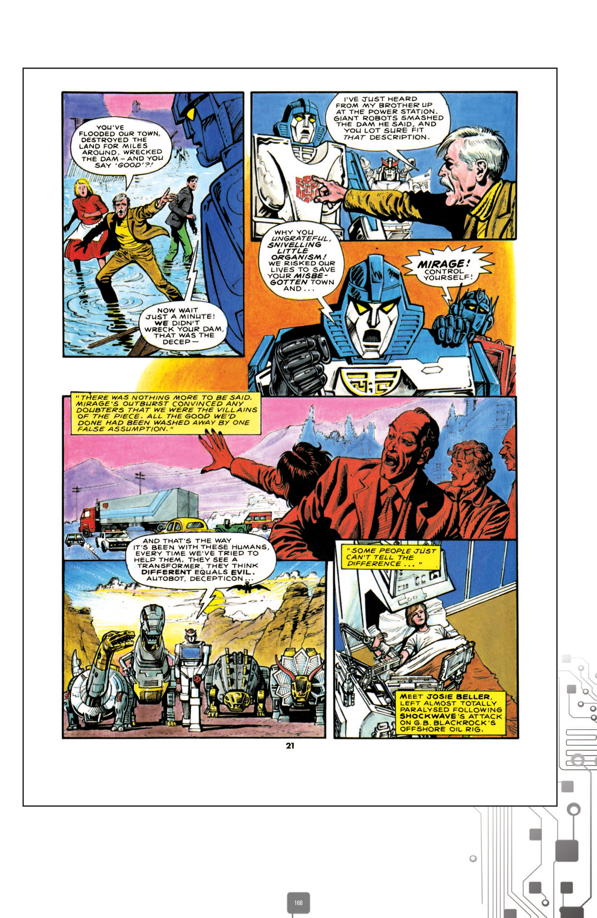 Read online The Transformers Classics UK comic -  Issue # TPB 1 - 169