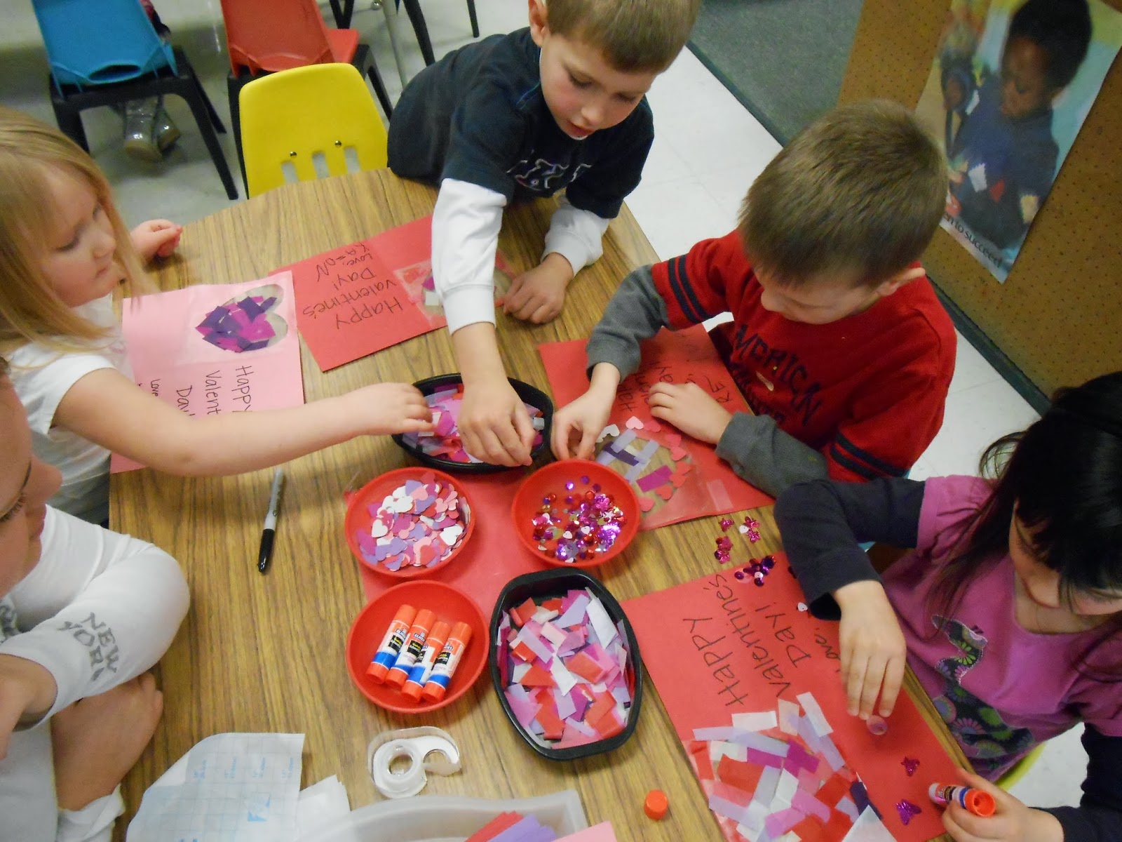 Hesston College Preschool: Card making
