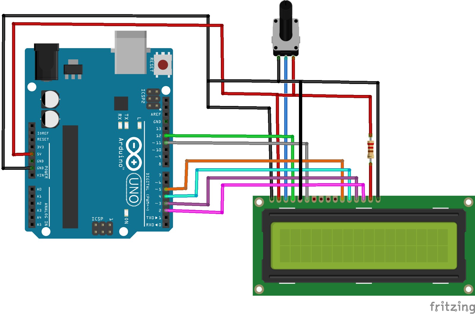 Ecran LCD 1602 avec l'ESP8285 sous Arduino - Tropratik