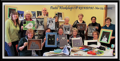 Soft Pastel Techniques on Sandpaper Workshop by Colette Theriault Pet Portrait Artist