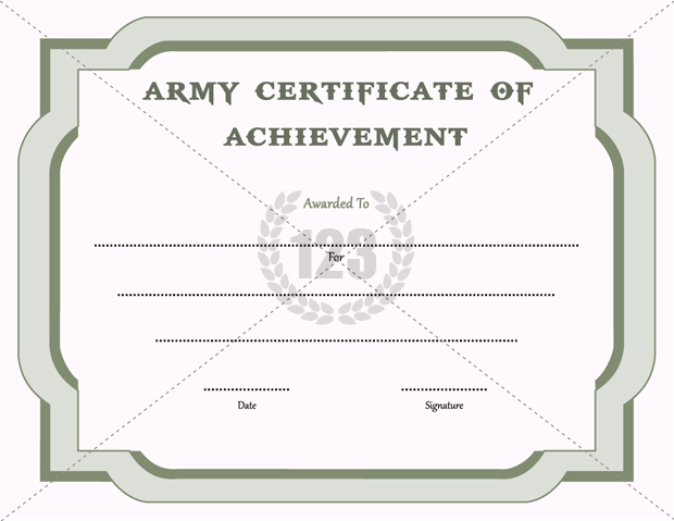 army certificate of achievement template army certificate of achievement template apa templates army certificate of achievement template army certificate of achievement template apa templates
