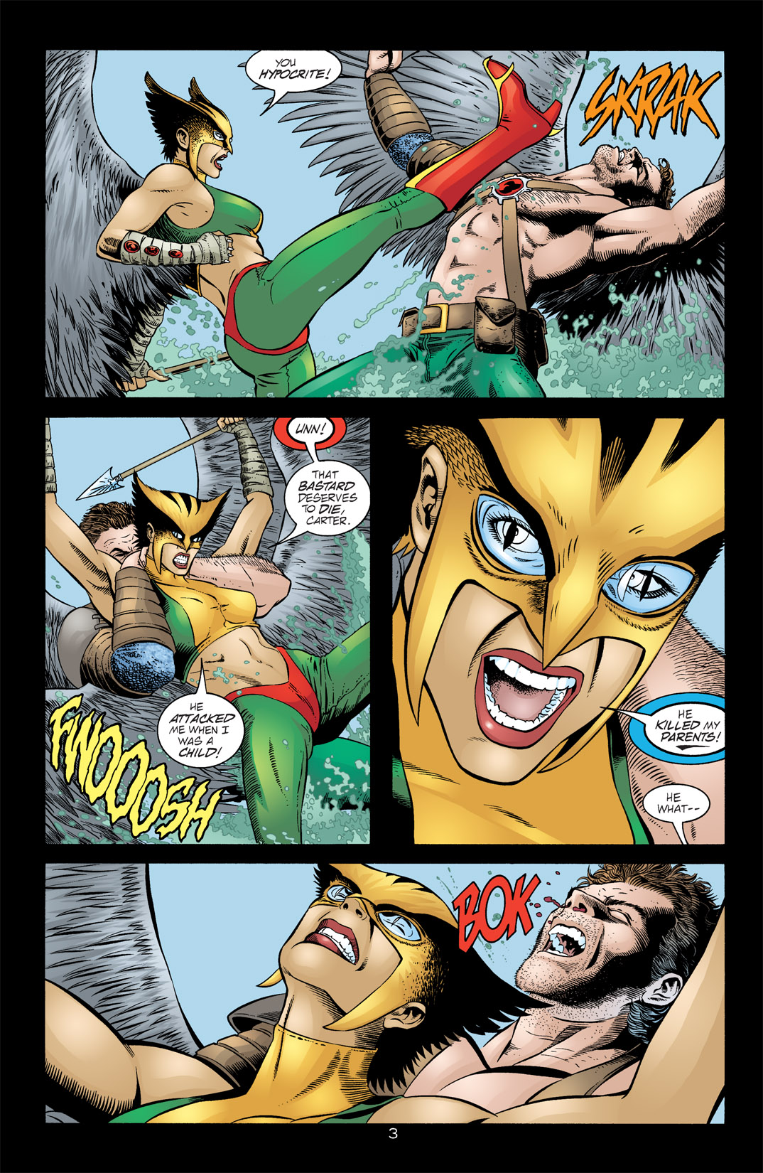 Read online Hawkman (2002) comic -  Issue #14 - 4