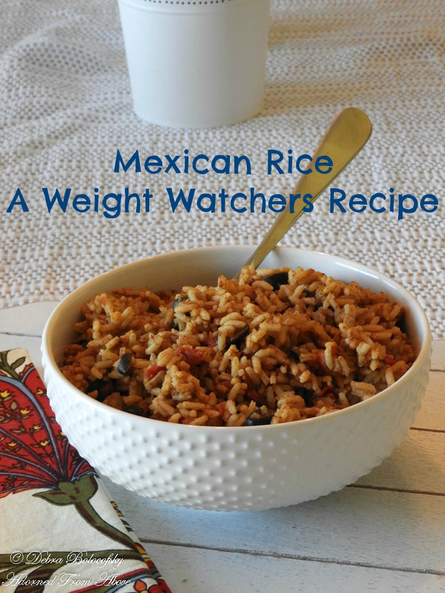Adorned From Above: Mexican Rice a Weight Watchers Recipe