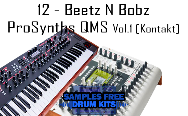 12 - Beetz N Bobz ProSynths QMS Vol1 para Kontakt