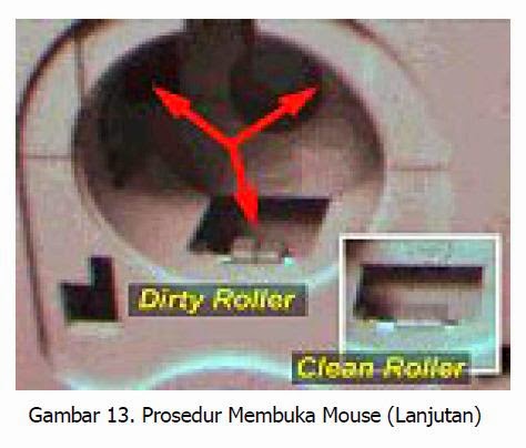 prosedur membuka mouse langkah 3