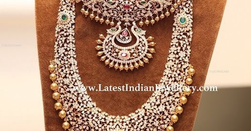 Closed Setting Diamond Long Haar - Jewellery Designs