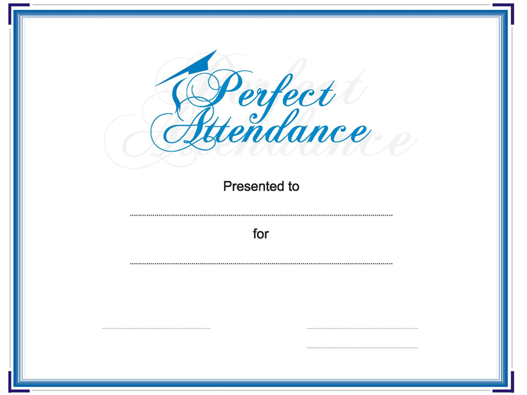 sample certificate of attendance template