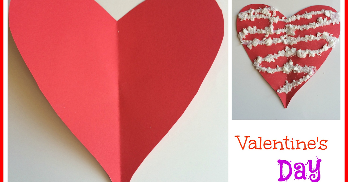 Mini Monets and Mommies: Valentine's Day Sensory Art and Science Activity