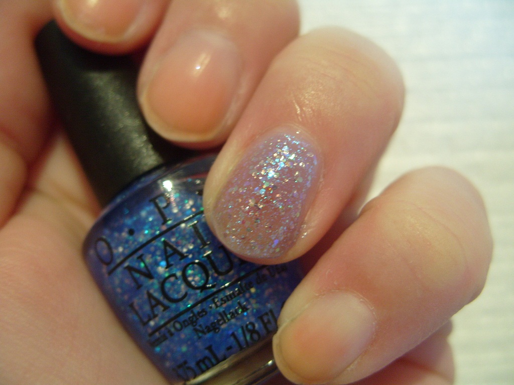 Pretty Perfect Beauty PVA Glue Glitter Base Coat Experiment