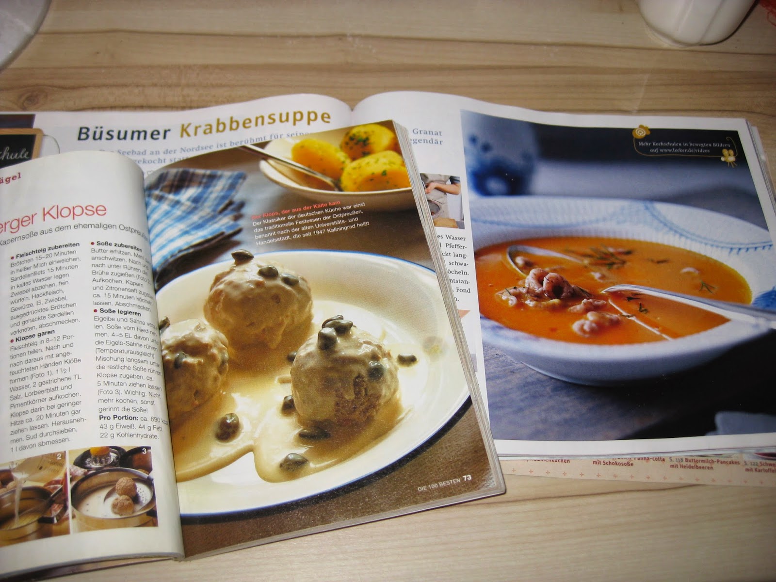 Tanjas Tellerrand-Notizen: Büsumer Krabbensuppe Tanjas Tellerrand-Notizen: Büsumer Krabbensuppe