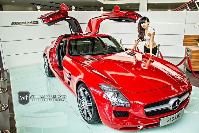 Người đẹp khoe dáng bên xe sang Mercedes-Benz