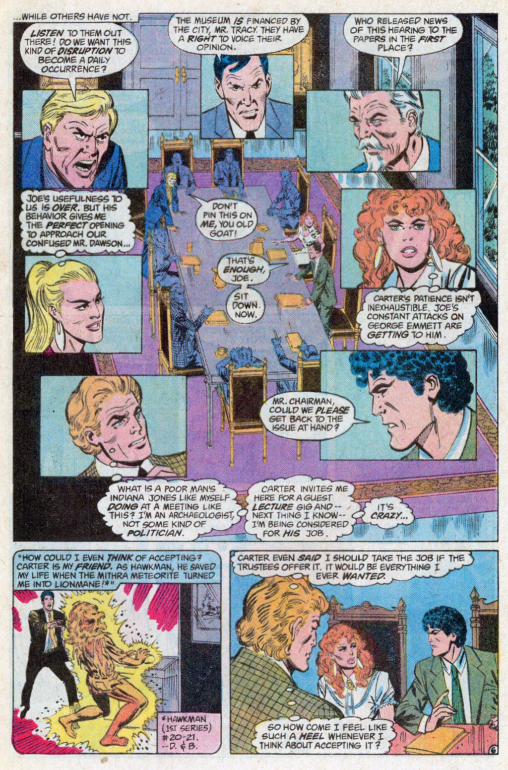 Hawkman (1986) Issue #5 #5 - English 8
