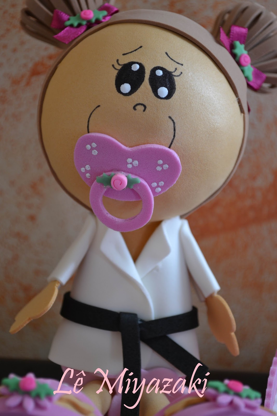 "Tesouros da Lê": Topo de Bolo para Chá de Bebê