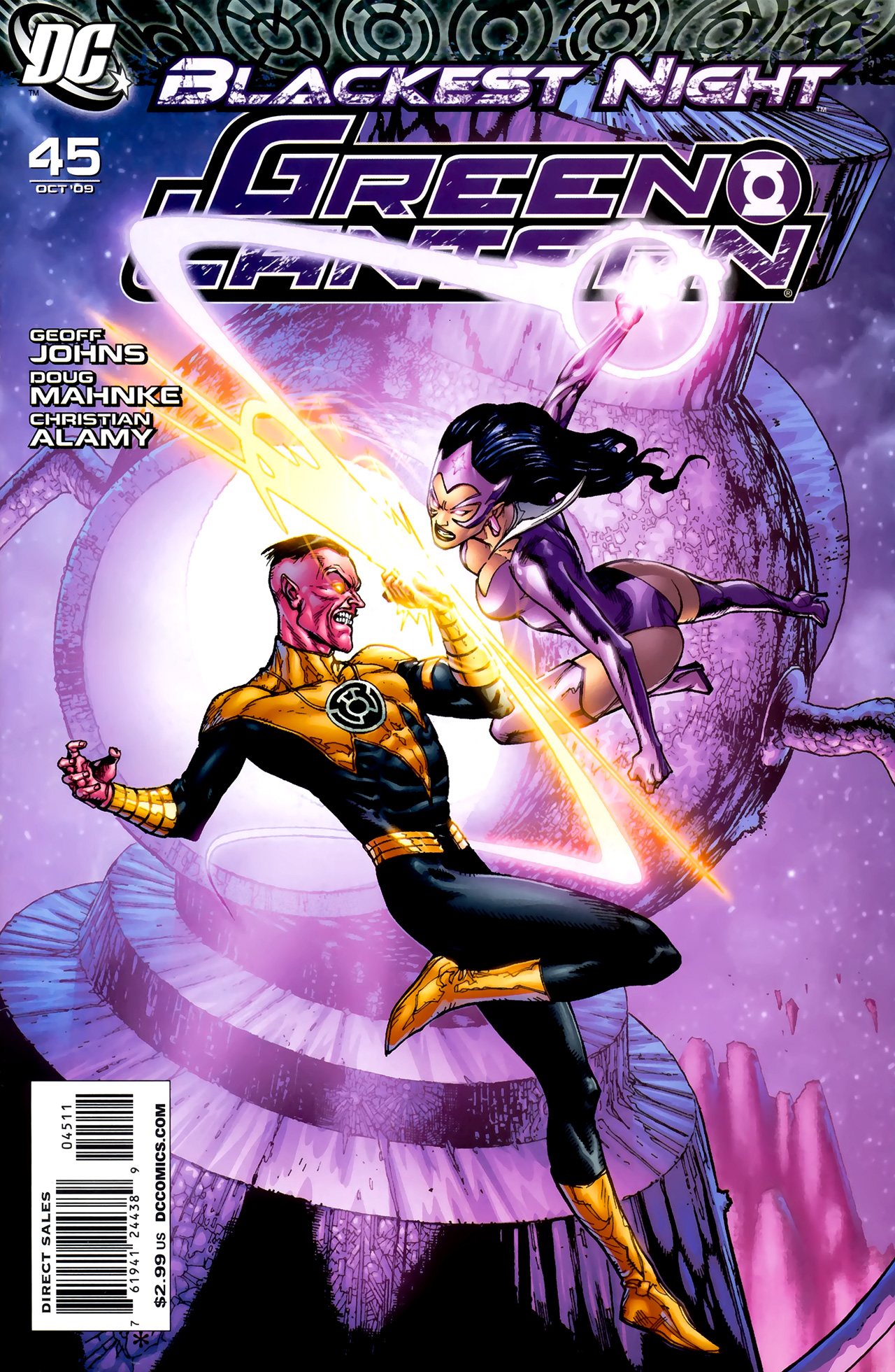 Read online Green Lantern (2005) comic -  Issue #45 - 1