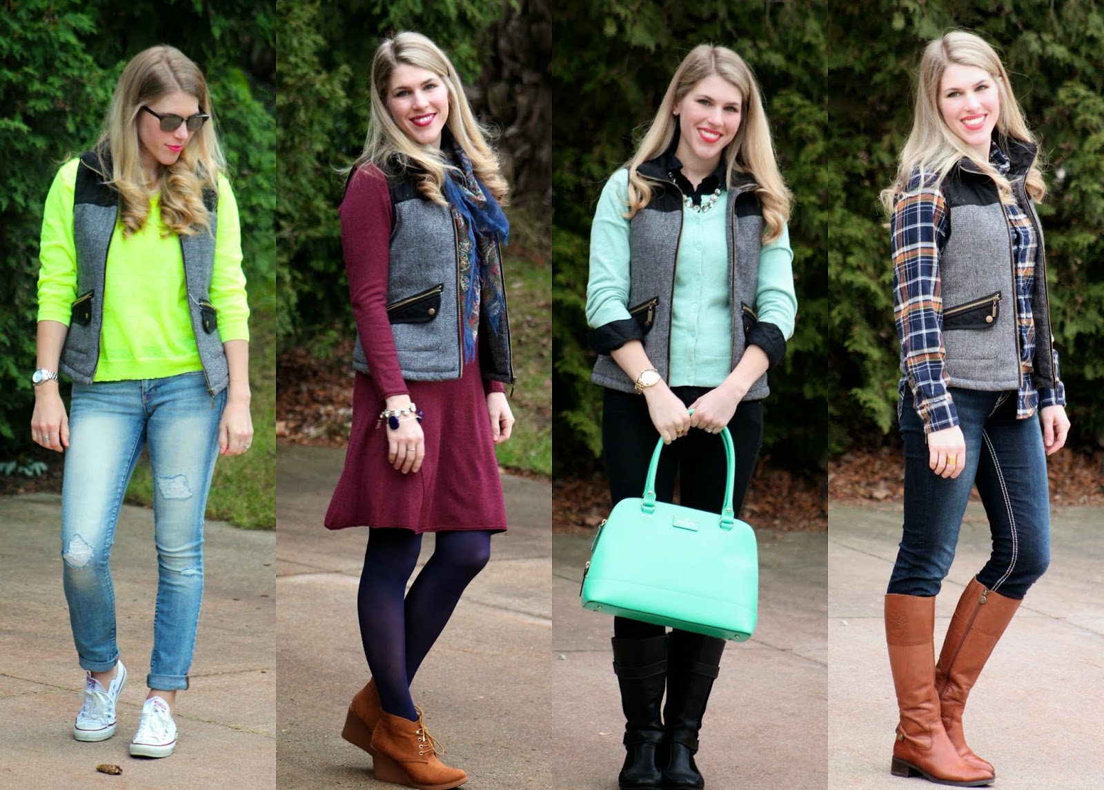 50+ Ways to Wear a Puffer Vest I do deClaire