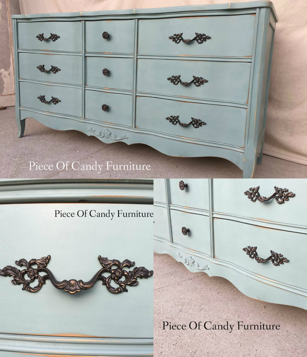 Piece Of Candy Furniture Duck Egg Blue French Dresser
